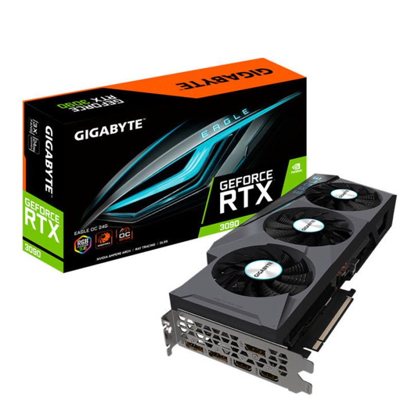 کارت گرافیک گیگابایت مدل GeForce RTX 3090 EAGLE OC 24G
