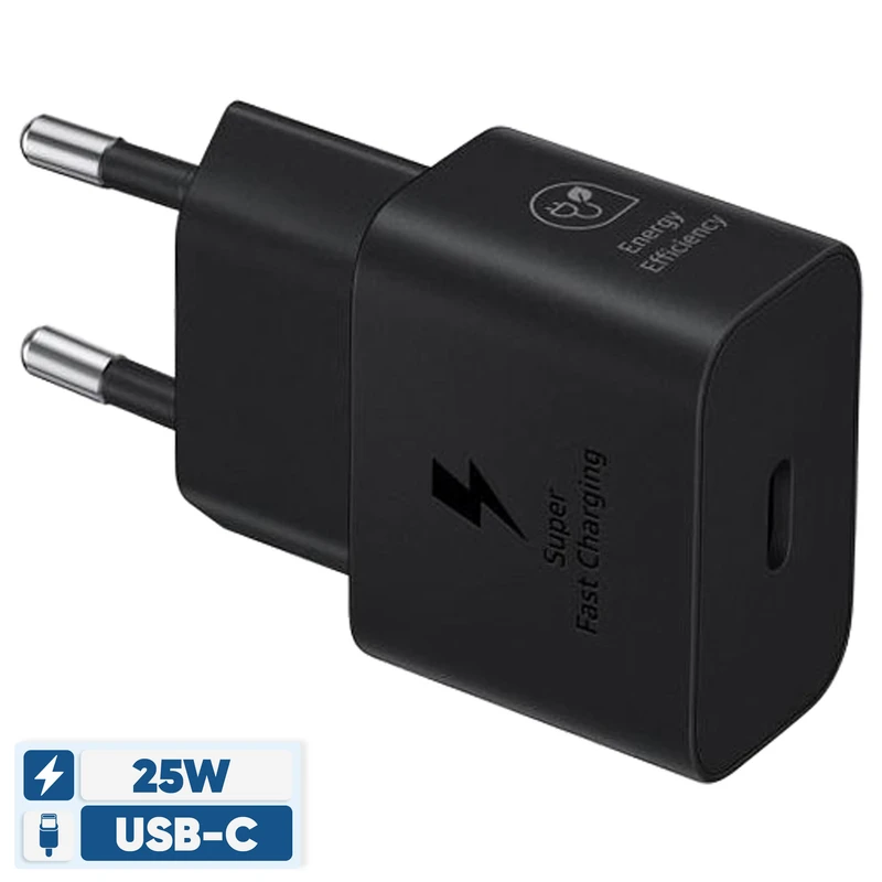 شارژر دیواری 25W سامسونگ مدل EP-T2510 سه پین با گارانتی 18 ماهه شرکتی